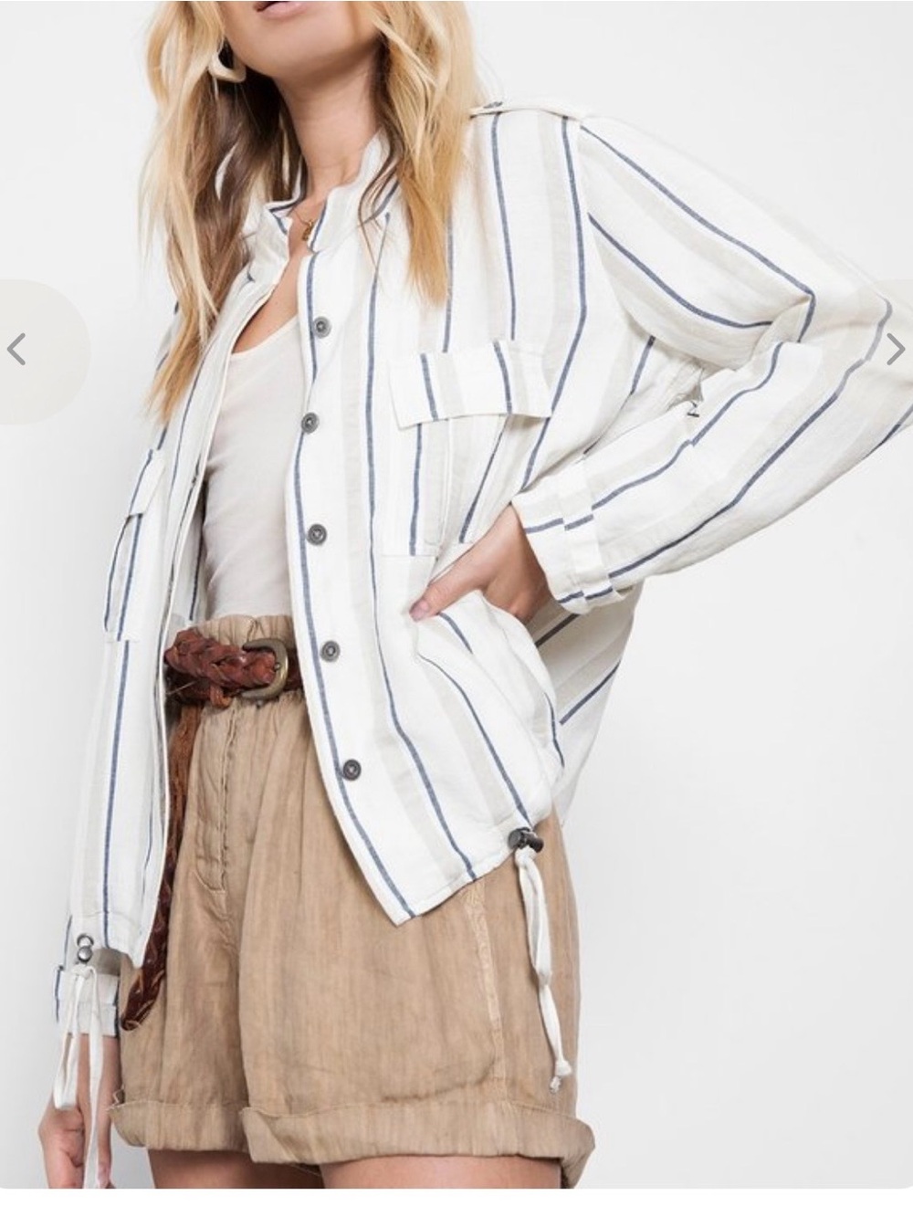 RAILS
ROWEN LINEN JACKET
